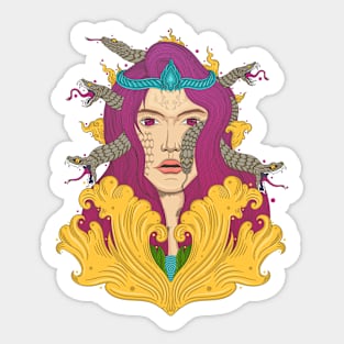 Medusa Sticker